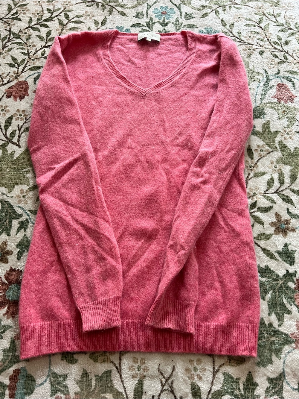 Kujten 100% Cashmere Sweater Pink Size 1 Small